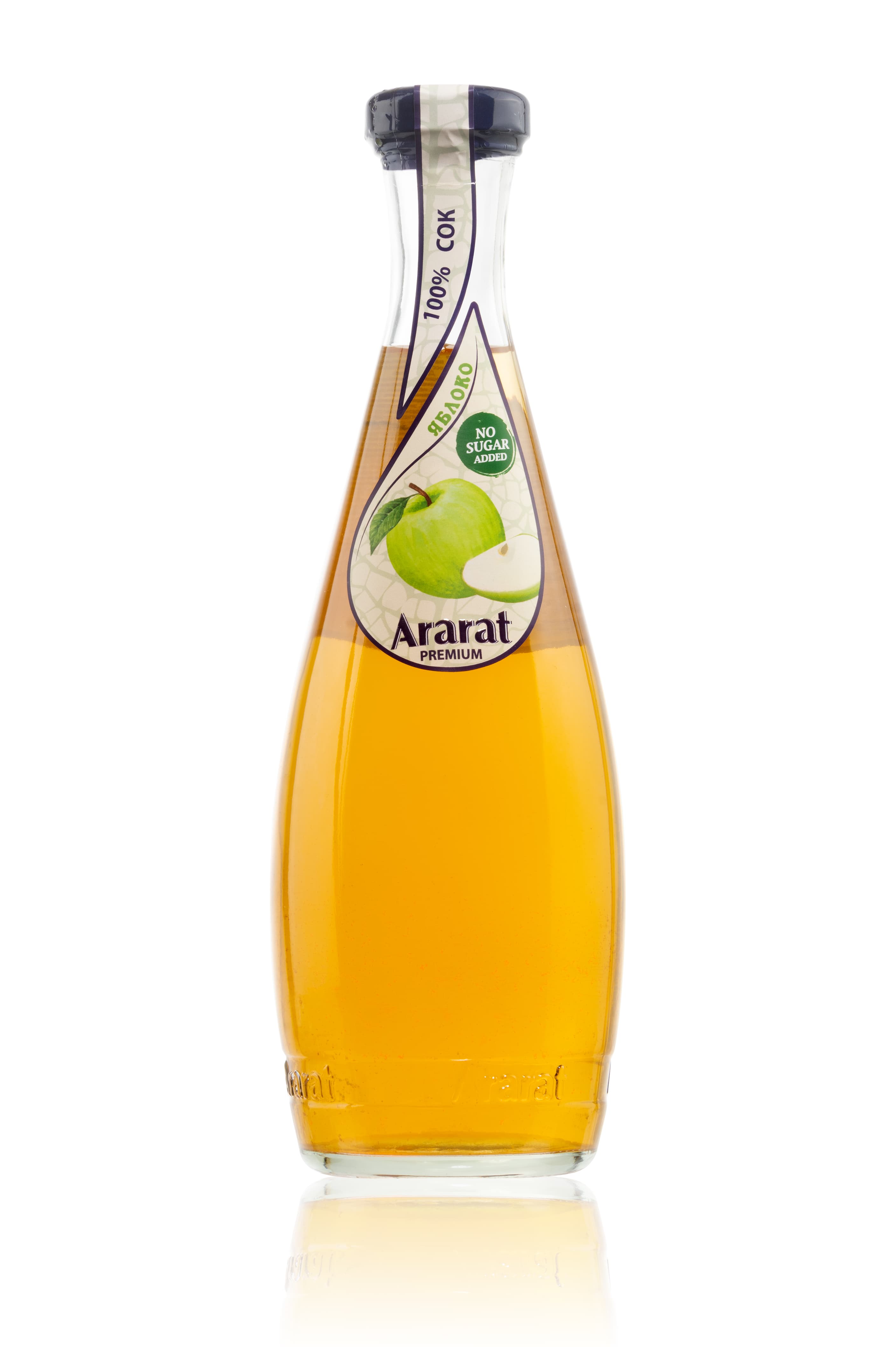 картинка Яблочный сок прямого отжима "Ararat Premium" 0,75л. ст. от магазина Армениум