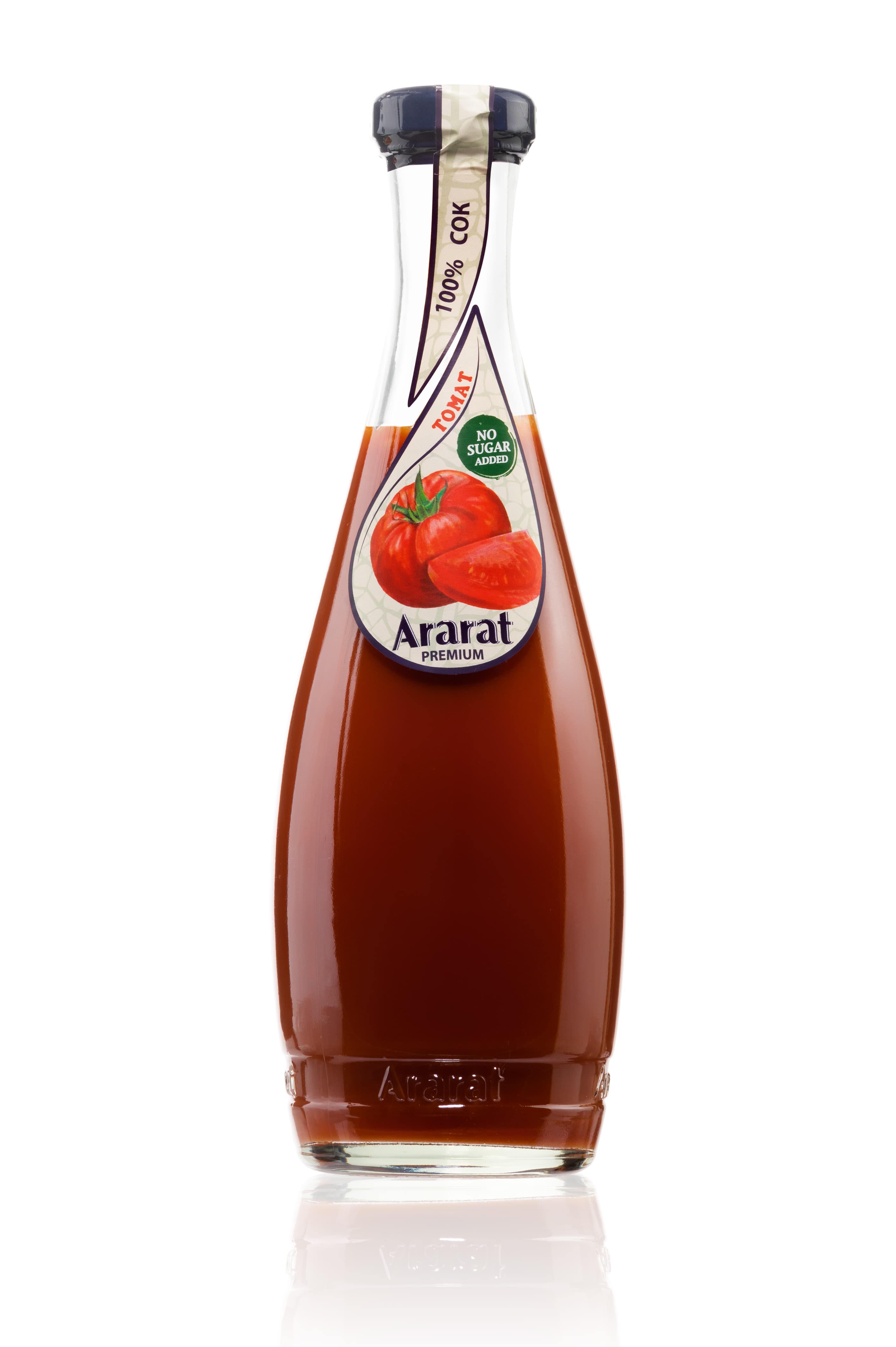 картинка Томатный сок прямого отжима "Ararat Premium" 0,75л. ст. от магазина Армениум