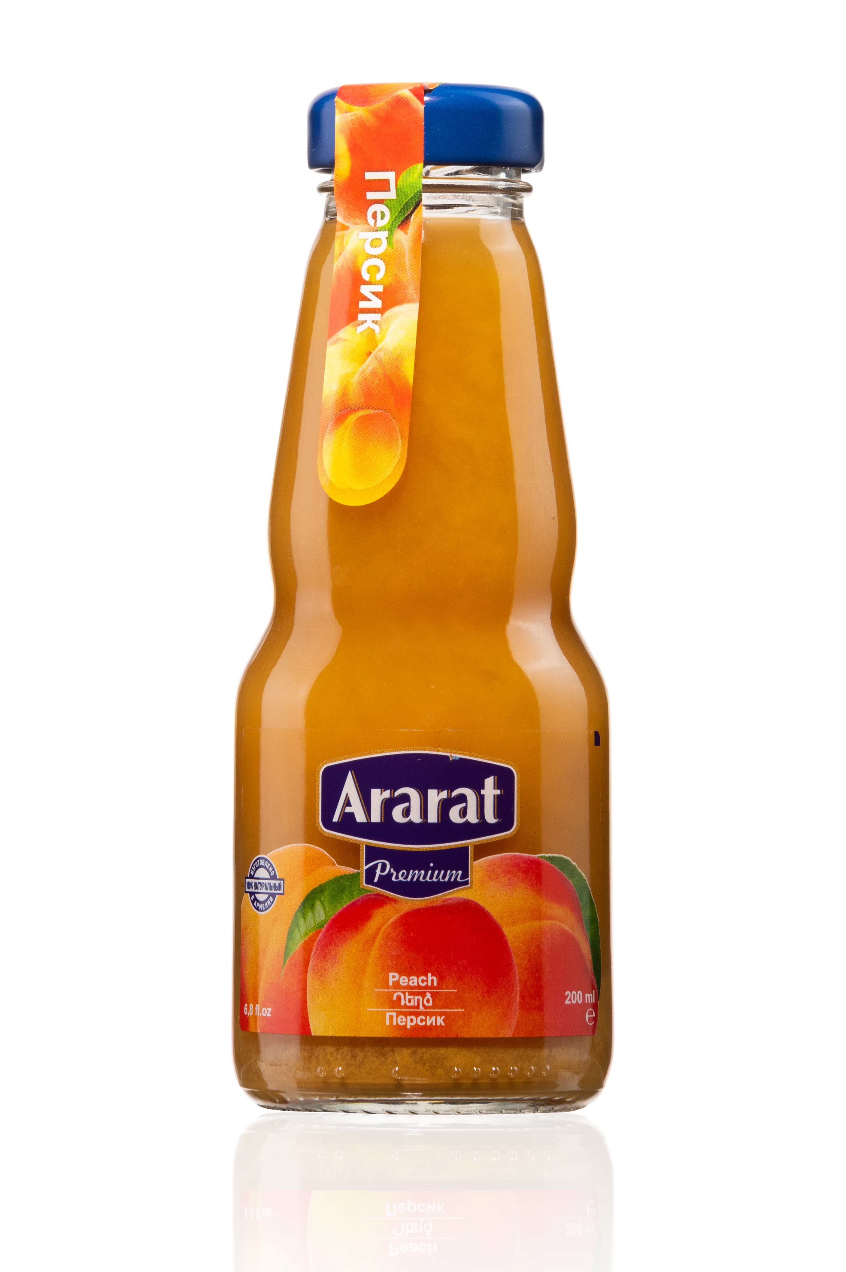 картинка Персиковый нектар "Ararat Premium" 0.2л. ст. от магазина Армениум