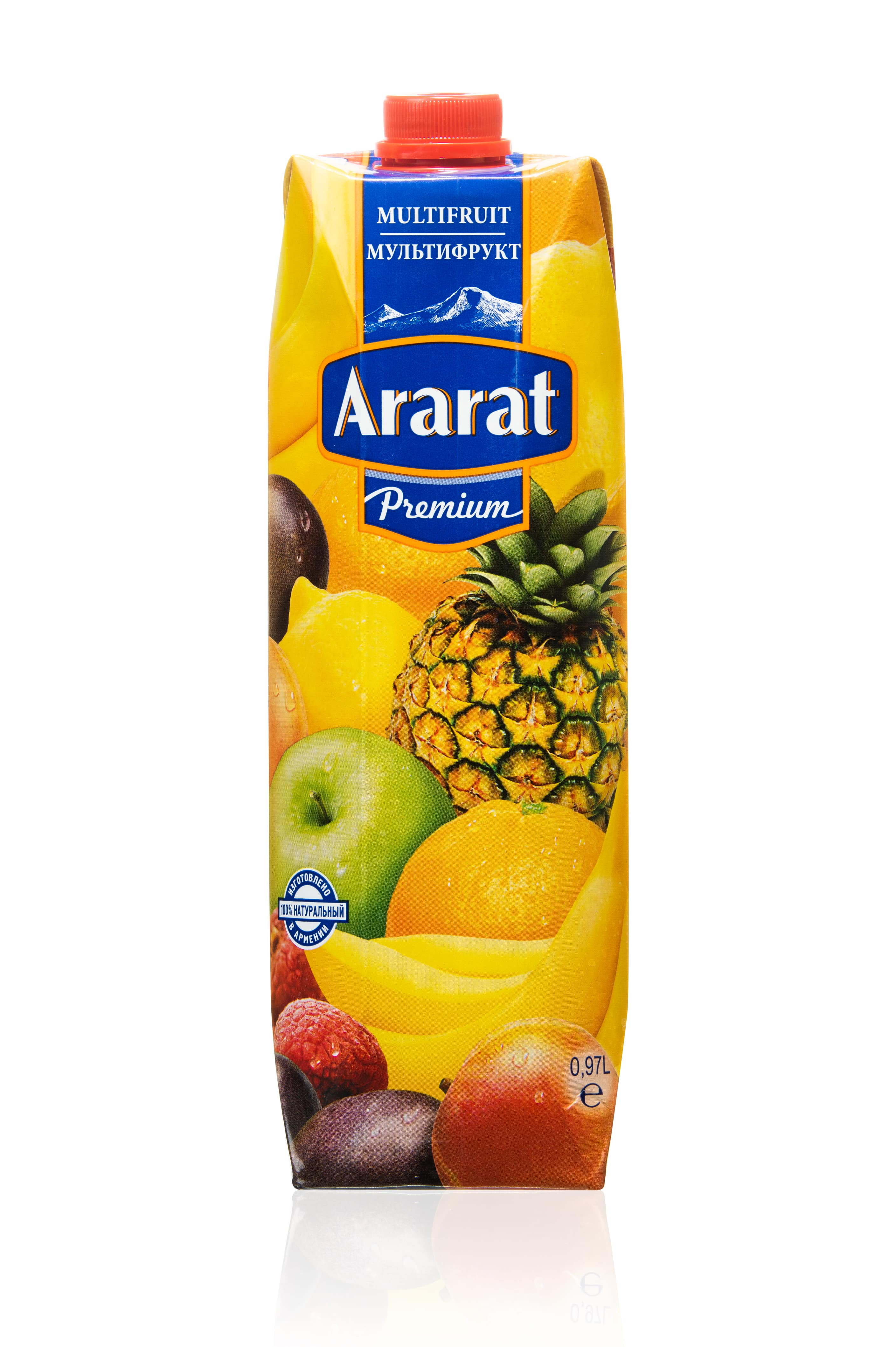 картинка Мультифруктовый нектар "Ararat Premium" 0.97л. ТПА от магазина Армениум