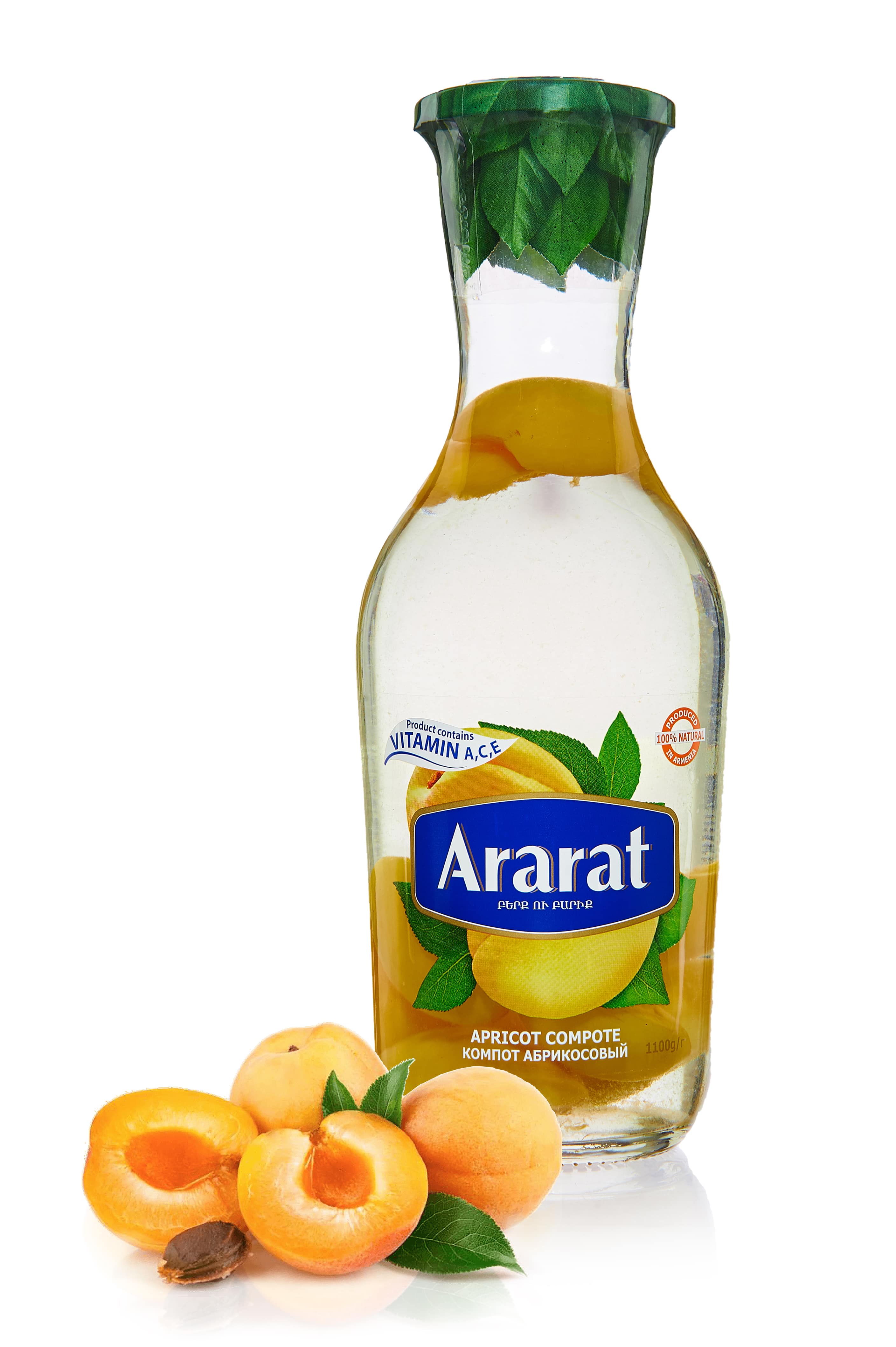 картинка Компот абрикосовый "Ararat" 1,0л. ст. от магазина Армениум
