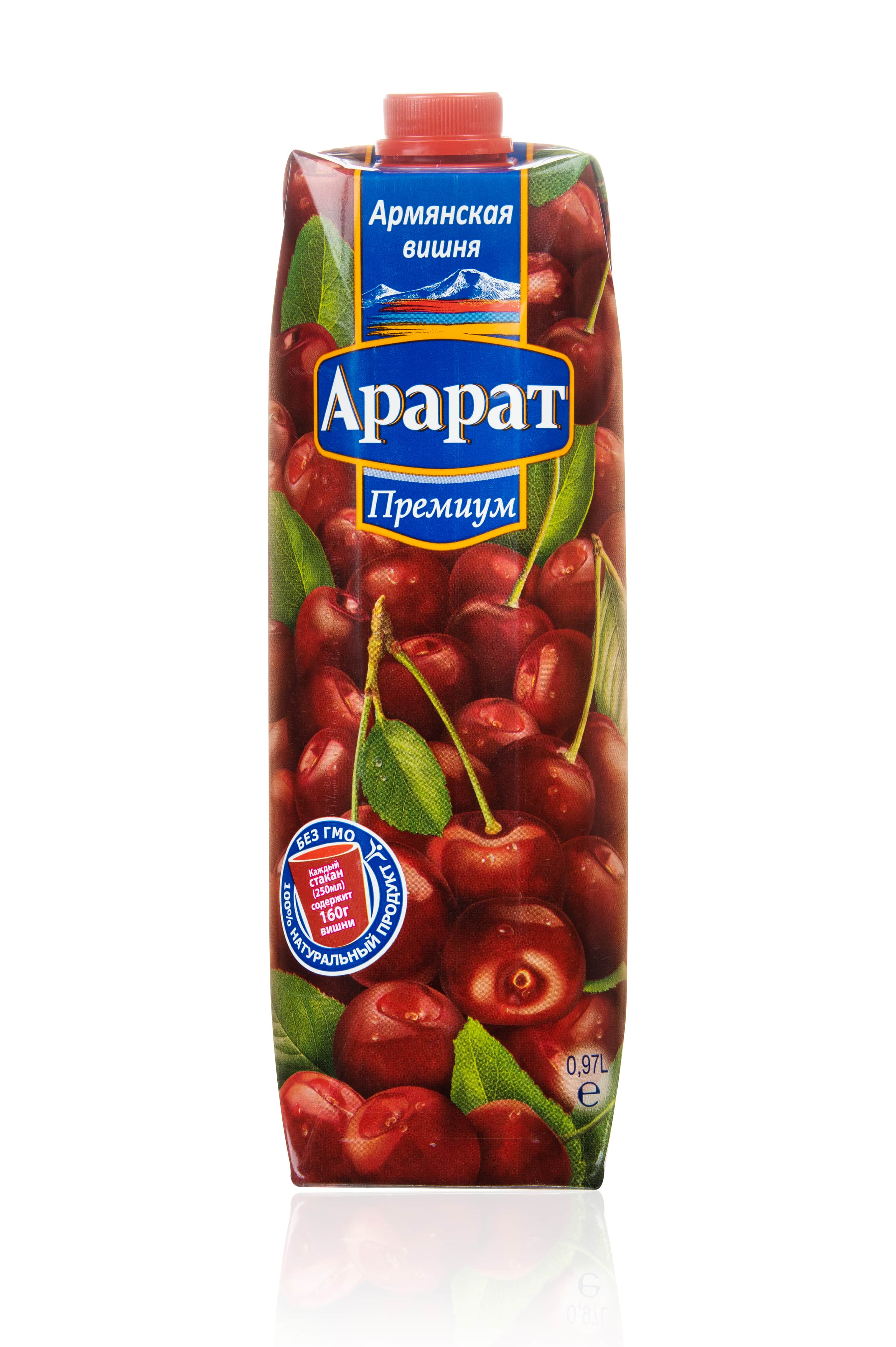 картинка Вишневый нектар "Ararat Premium" 0.97л. ТПА от магазина Армениум